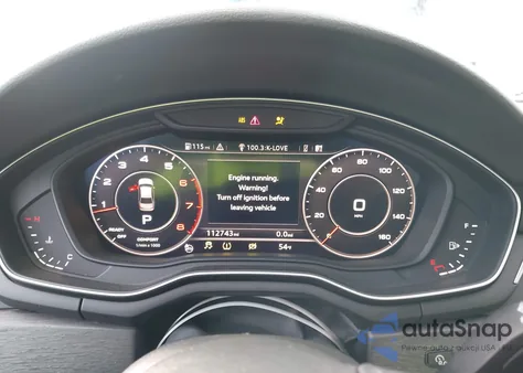 2017 Audi A4 2.0T Season Of Audi Ultra Premium z USA, uszkodzony, nr VIN WAUKMAF46HN044593